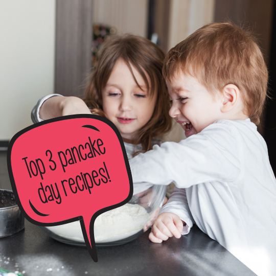 Three Amazing Pancake Recipes for the Kids